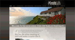 Desktop Screenshot of lucialodge.com